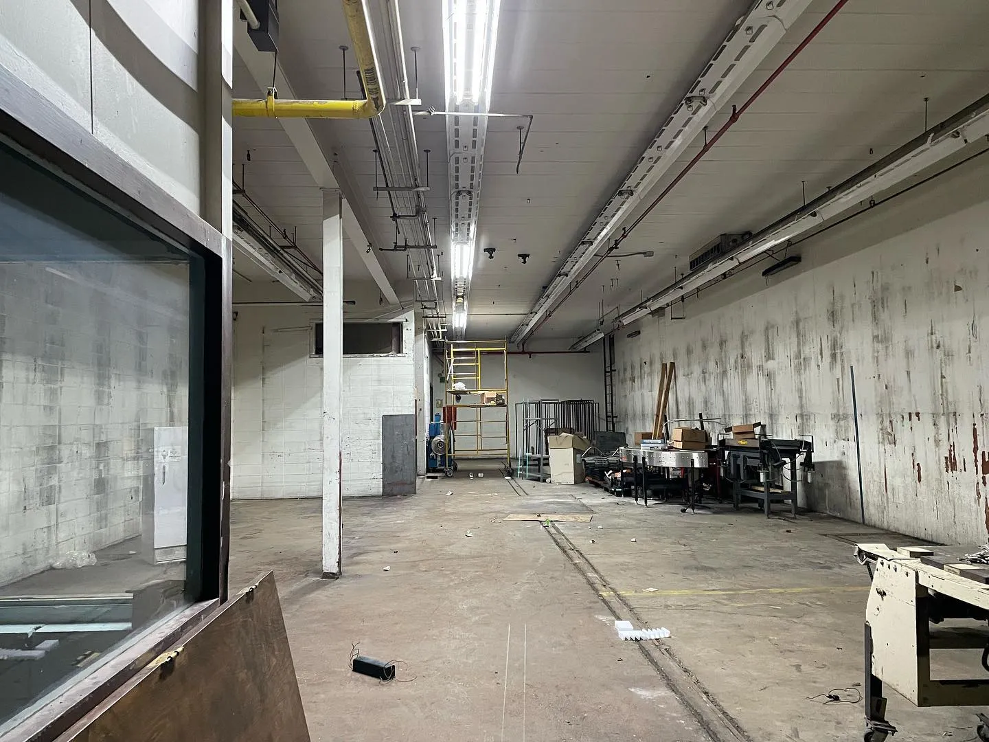 Enterprise Building warehouse area